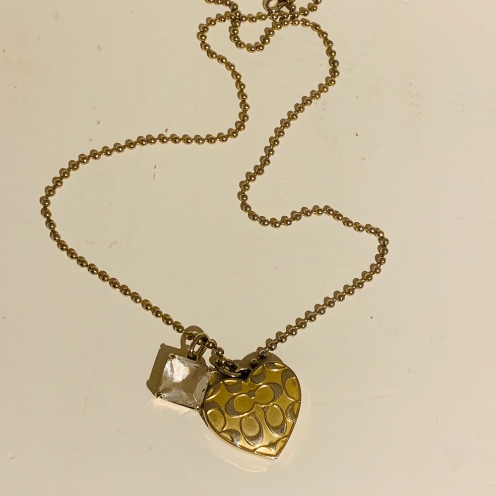 Coach vintage gold necklace - Picture 2 of 3